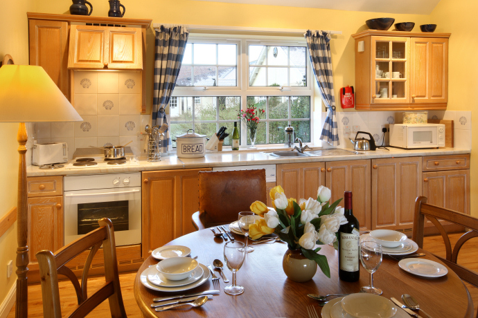 Kitchen, Eiderduck Cottage, Northumberland Kitchen